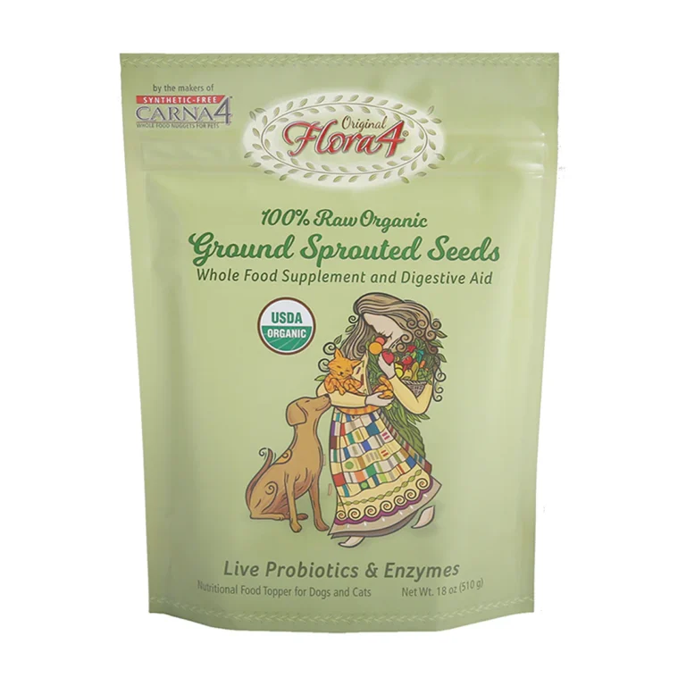Carna4 Flora4 Original Sprouted Seed food topper.